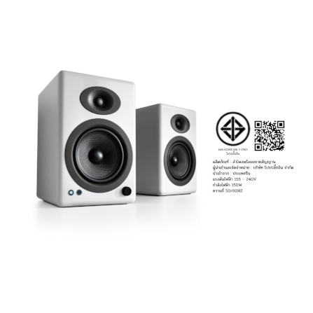 ลำโพง Audioengine A5+ Wireless Speaker System สีขาว_5